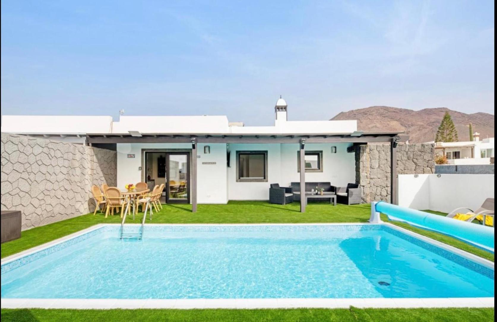 Casa Atilana Luxe Con Piscina Climatizada Privada,aire Acondicionado,terraza Privada E Independiente,wi-fi Ferienhaus